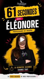 61 secondes avec Éléonore Blondin — Théâtre